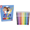 Feutres longues durées x12 jeu Janod