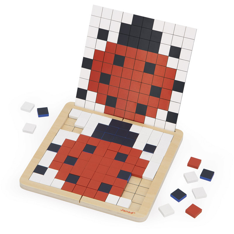 Mosaïque Symétrie et codage Jeu pédagogique Janod