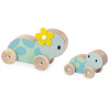 Set de deux tortues jouets bois Janod
