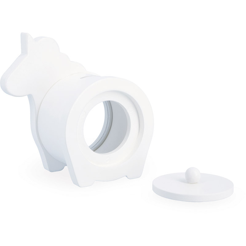 Tirelire en bois Licorne de chez Janod