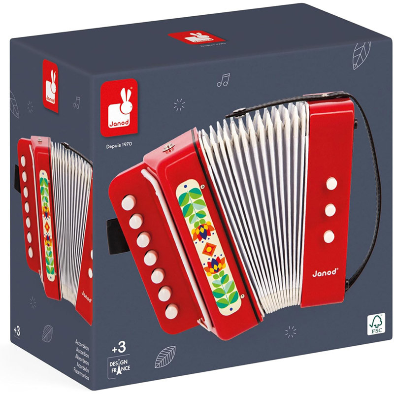 Accordéon Gioia Jouet musical Janod