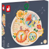 La Roue du Temps Calendrier jouet bois Janod