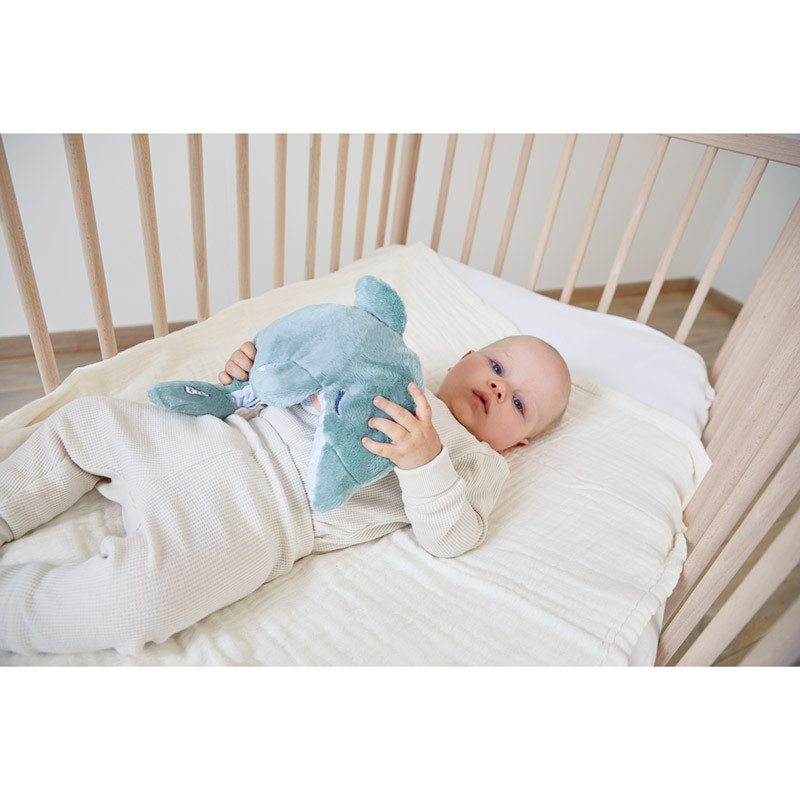 Peluche bien-être avec bouillotte amovible Dauphin 24 cm Kaloo