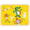 Puzzle 24 pièces en bois Vive La Fête de chez Janod