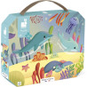 Puzzle Frise des Animaux Marins 36 pièces en carton Janod