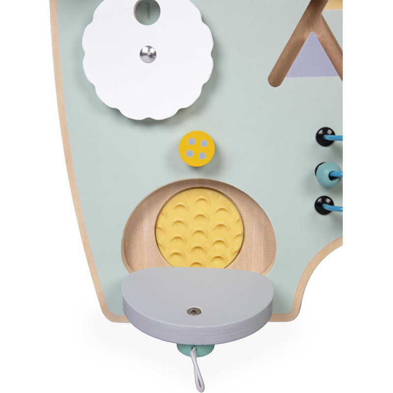 Tableau d'activités Ourson en bois Janod