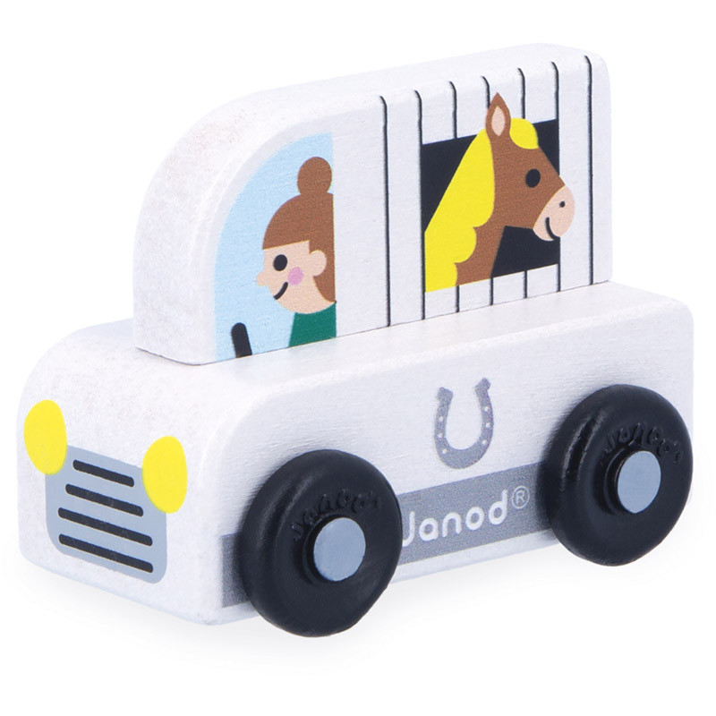 Van pour Cheval Jouet Bois Janod