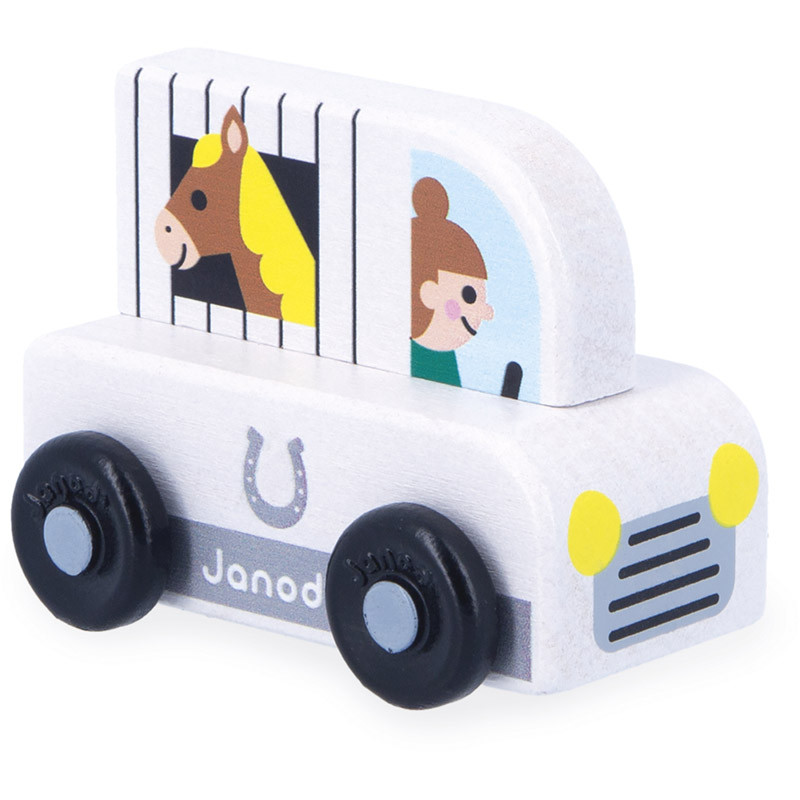 Van pour Cheval Jouet Bois Janod