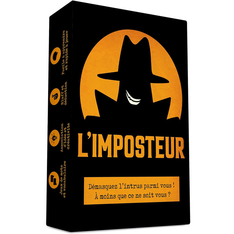 L'imposteur jeu de Bluff de chez Gigamic