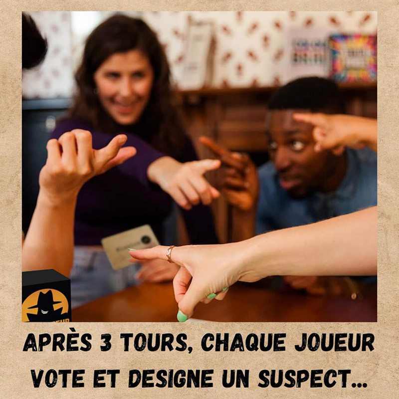 L'imposteur jeu de Bluff de chez Gigamic