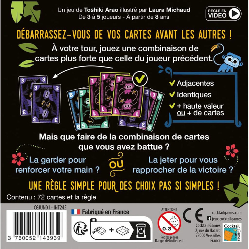 Jungo - Jeu de cartes et de stratégie - Matagot