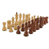 Pièces d'échecs taille 3 buis acacia Zagreb