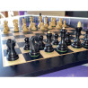 Pièces d'échecs taille 5 buis acacia Zagreb