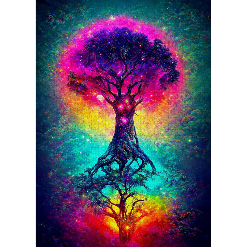 Puzzle 1000 pièces Enjoy Arbre de l'Univers