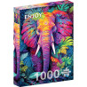 Puzzle 1000 pièces Enjoy Eléphant Déguisé