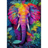 Puzzle 1000 pièces Enjoy Eléphant Déguisé