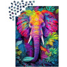 Puzzle 1000 pièces Enjoy Eléphant Déguisé