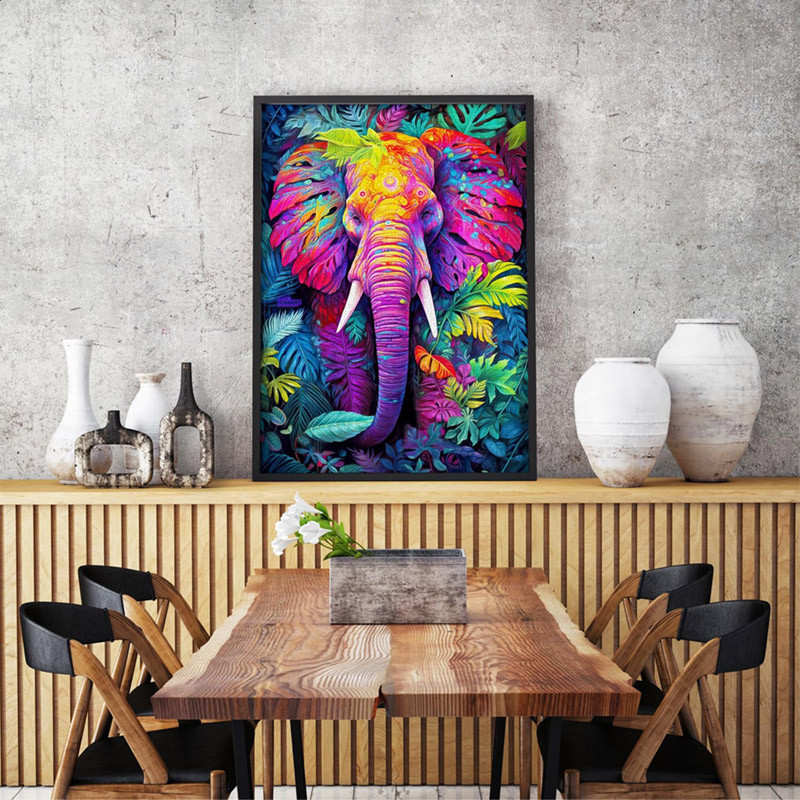 Puzzle 1000 pièces Enjoy Eléphant Déguisé