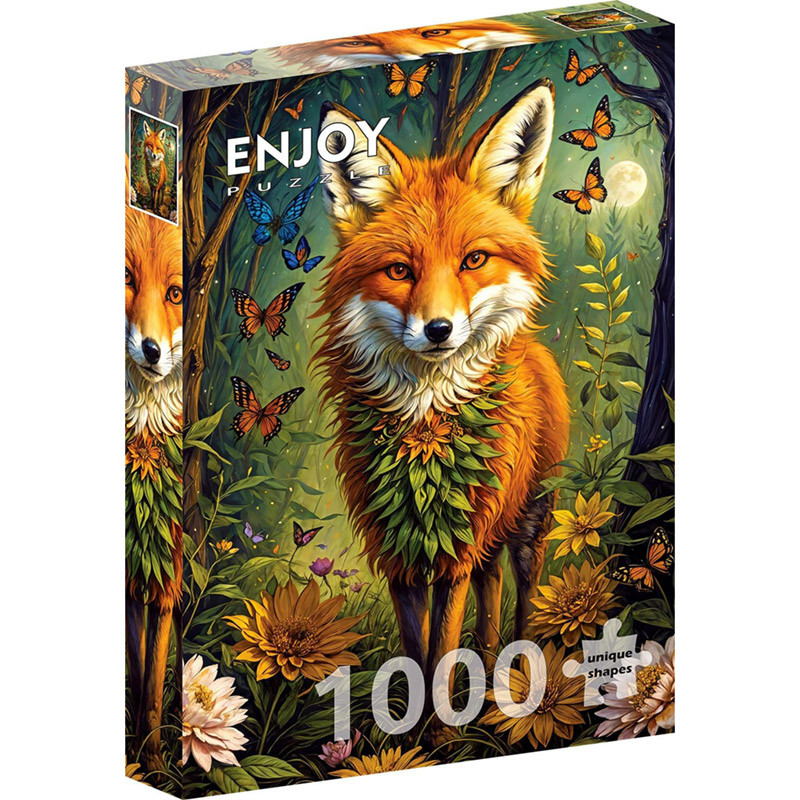 Puzzle 1000 pièces Enjoy Renard Enchanté