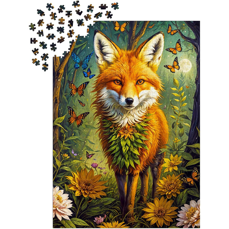 Puzzle 1000 pièces Enjoy Renard Enchanté