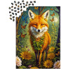 Puzzle 1000 pièces Enjoy Renard Enchanté