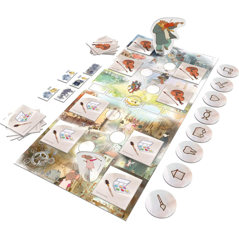 Ernest & Célestine jeu coopératif enfants