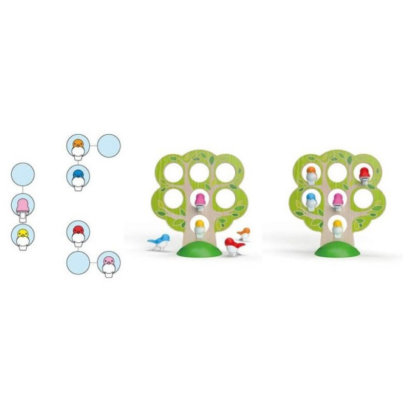 Sur un arbre posés... jeu de logique Smartgames