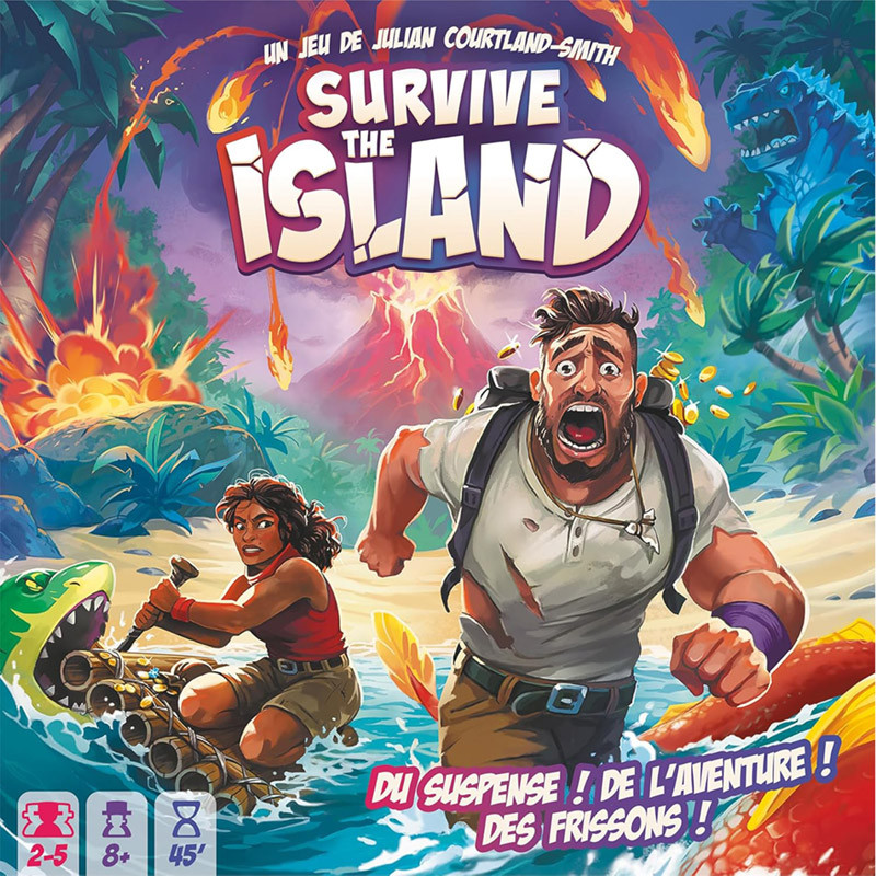 Survive the island jeu de société famille