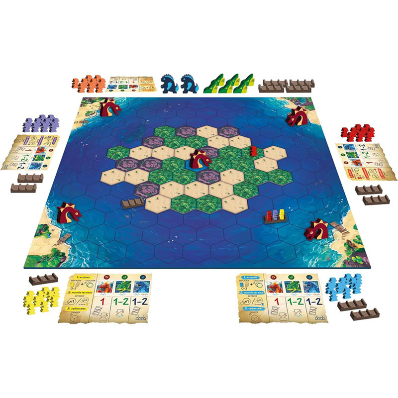 Survive the island jeu de société famille