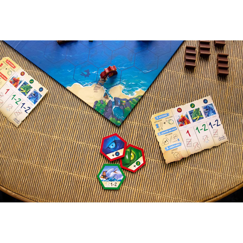 Survive the island jeu de société famille