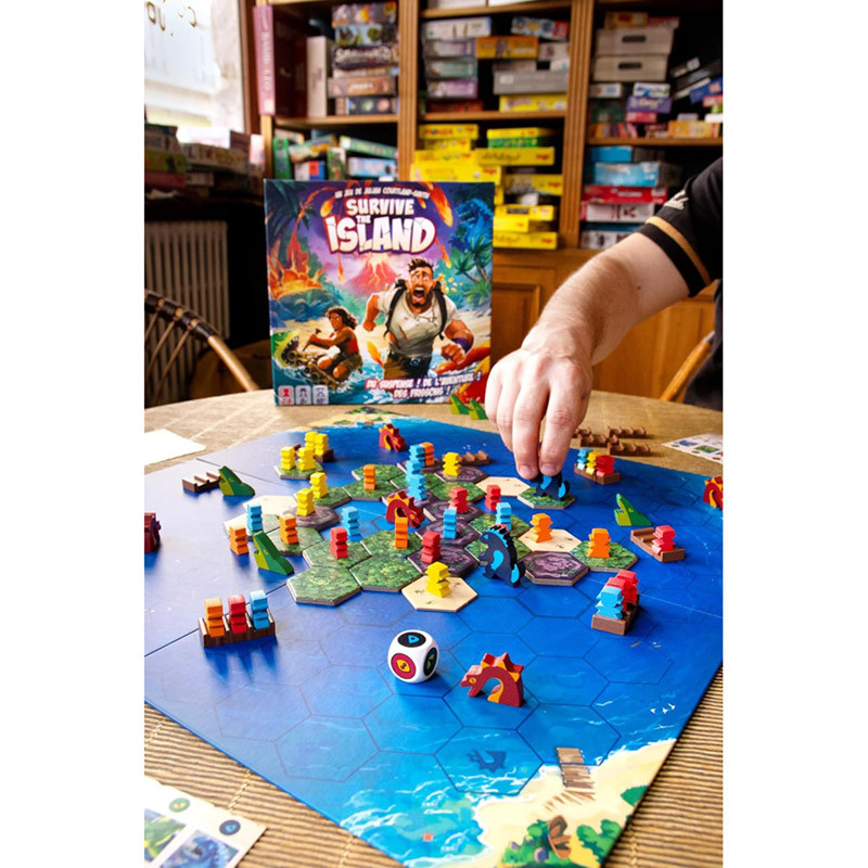 Survive the island jeu de société famille