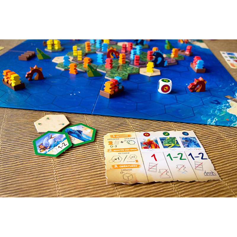 Survive the island jeu de société famille