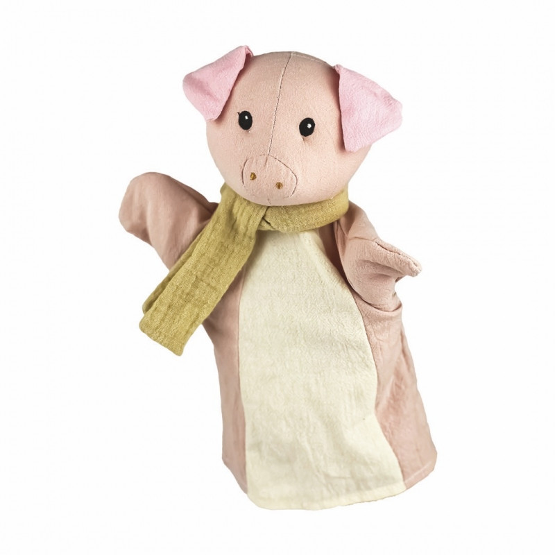 Marionnette Cochon - Marionnette gant