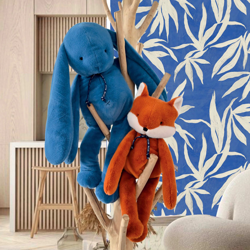 Peluche Renard Méloé - 37 cm - Fabriqué en France