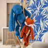 Peluche Renard Méloé - 37 cm - Fabriqué en France