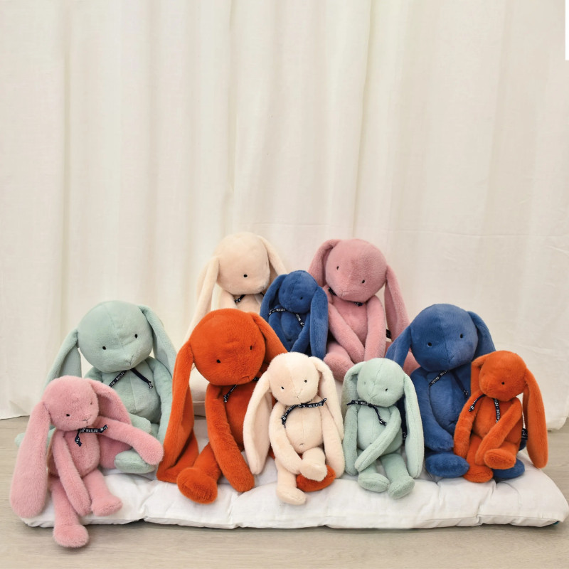 Peluche Lapin - 37 cm - Fabriqué en France