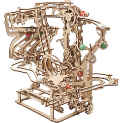 Maquette en bois Parcours à Billes avec Élévateur Ugears