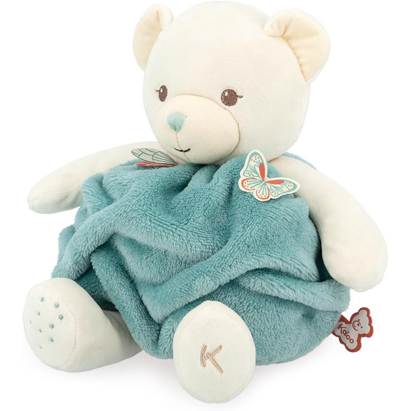 Bulle d'amour Ours vert 30 cm Peluche Kaloo