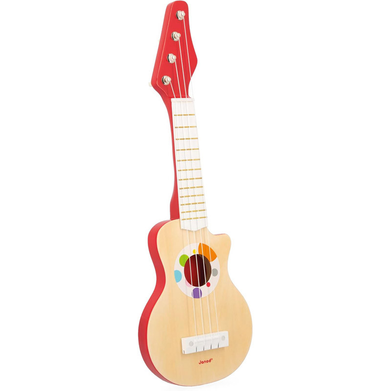 Guitare Rock Confetti - jouet musical en bois Janod