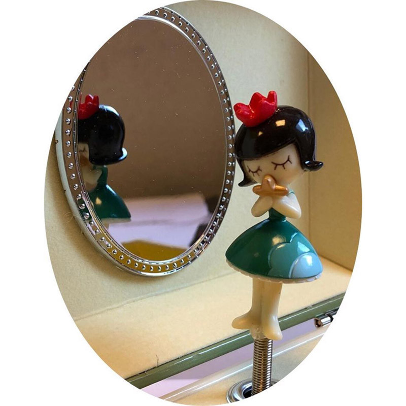 Boîte à bijoux musicale enfant et pommier
