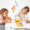 Crayons effaçables x12 jeu bois Janod