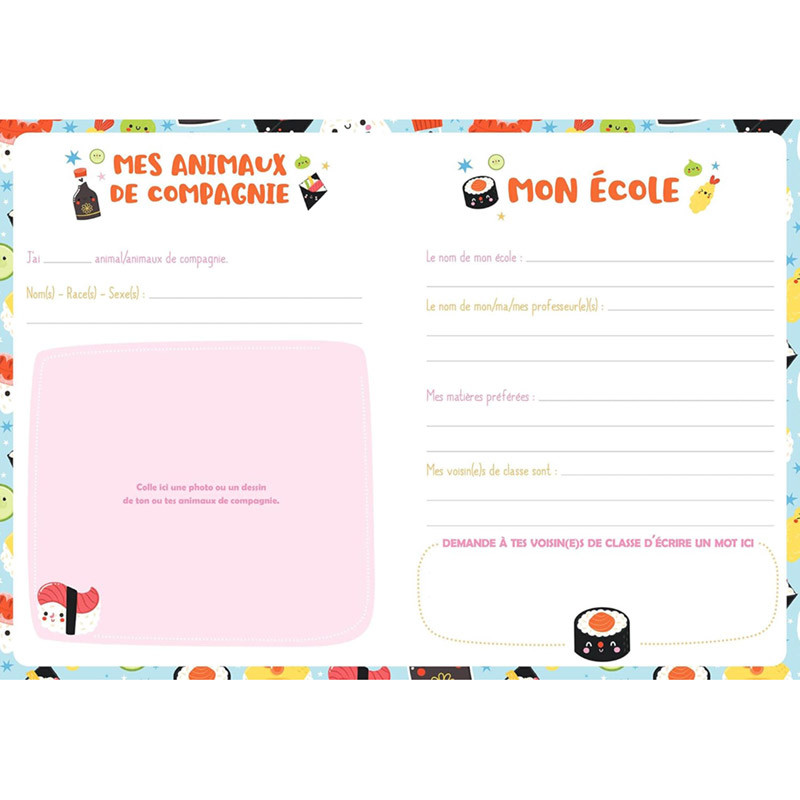 Mon Carnet Secret Bijou Kawaii