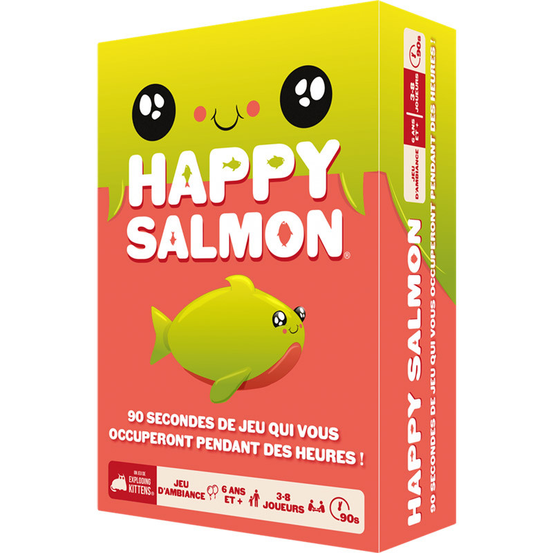 Happy Salmon - Jeu d'ambiance pour adultes et enfants