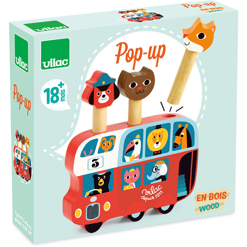 Pop up autobus Ingela P. Arrhenius Vilac