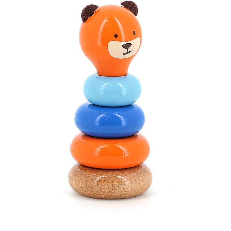 Empilable boizoos Marcel l'ourson - jouet en bois- jeu d'éveil -  Vilac