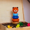 Empilable boizoos Marcel l'ourson - jouet en bois- jeu d'éveil -  Vilac