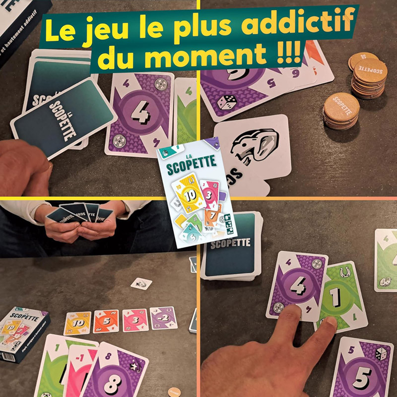 La scopette jeu de cartes