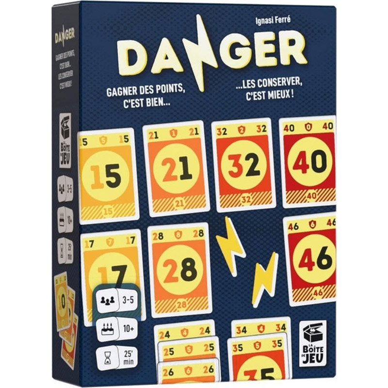 Danger Jeu de Cartes Amusant et Tactique