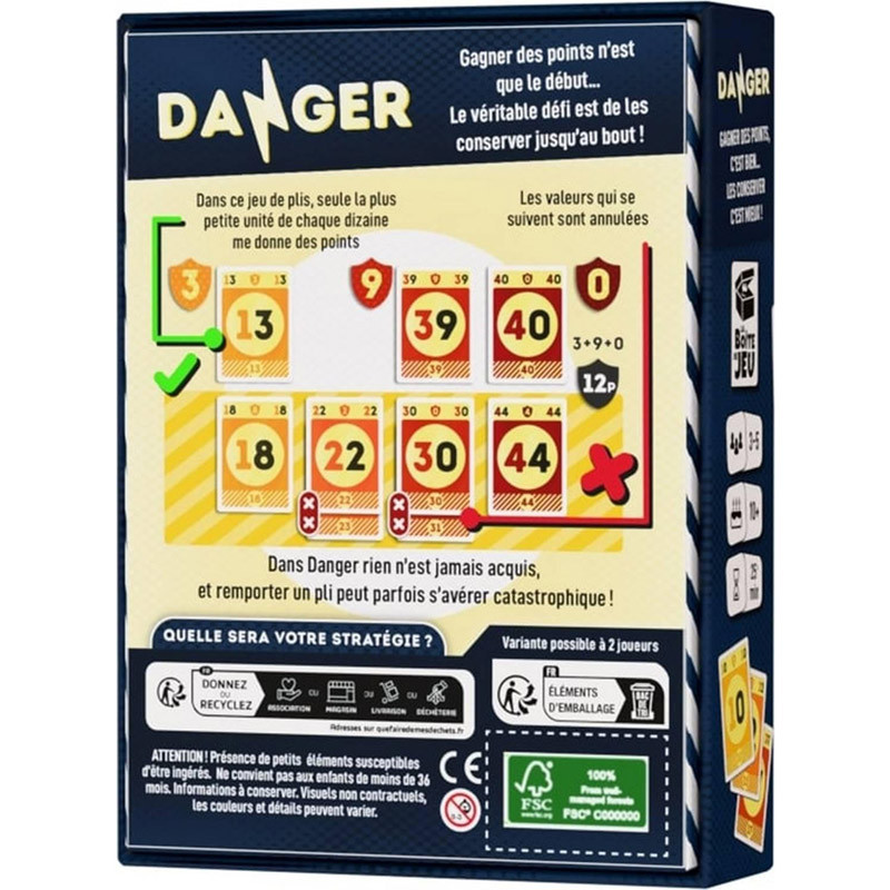LGWJHCY Deal Card Game, Jeu de Cartes, Jeu de Cartes Amusant pour Jeunes et Grands, Enfants et Adultes, Jeu de fête pour 2 à 5 Joueurs âgés de 14 Ans et Plus
