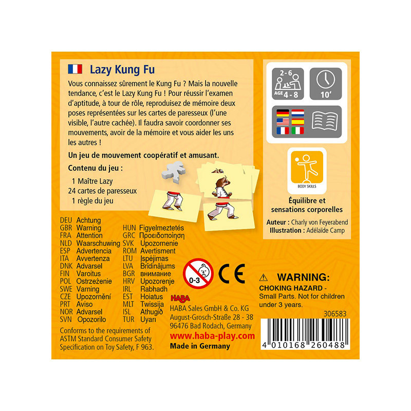 Lazy Kung Fu – Le Défi de Coordination pour Petits Maîtres !